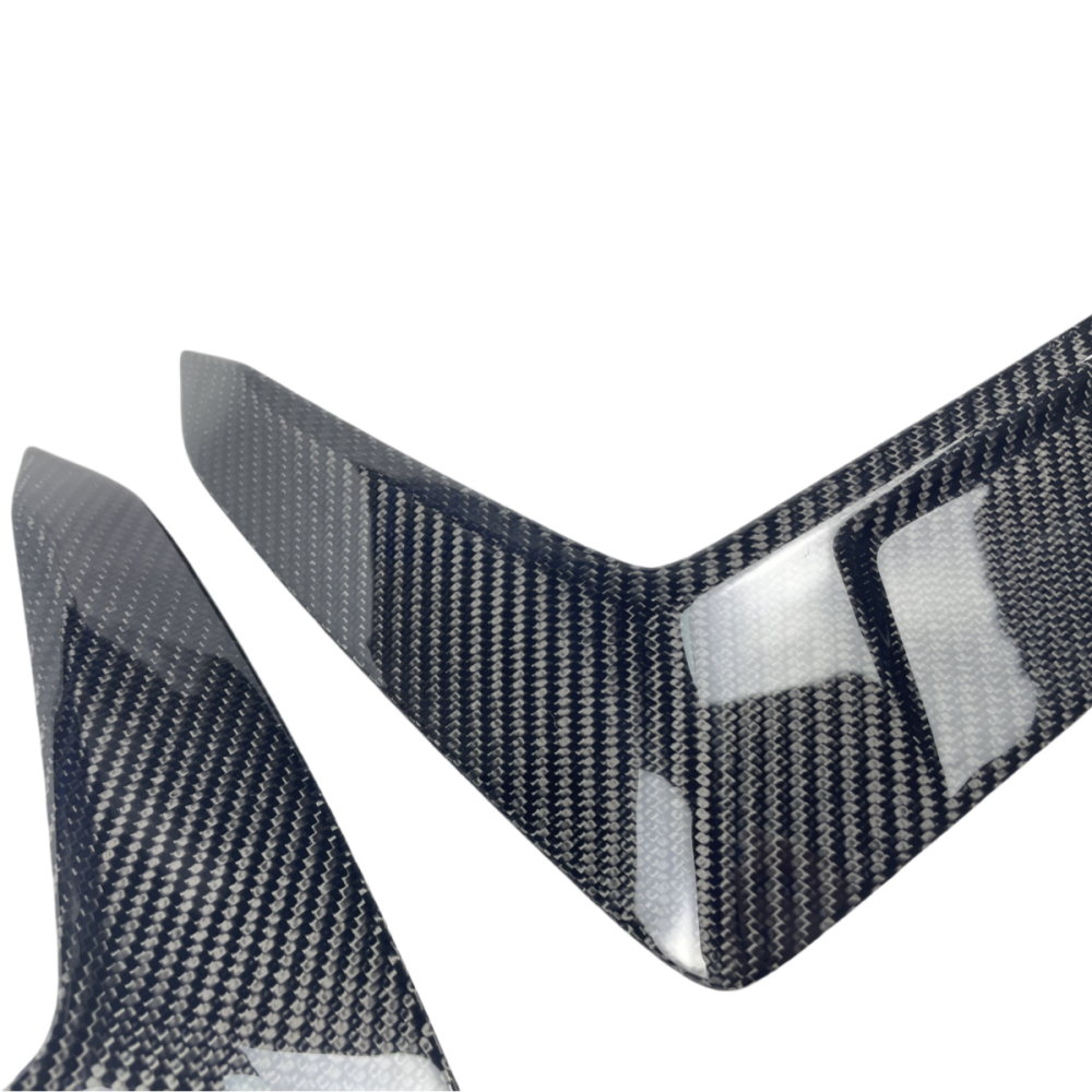 Audi RS6 RS7 C8 Avant Full Carbon Fiber Front Bumper Canards