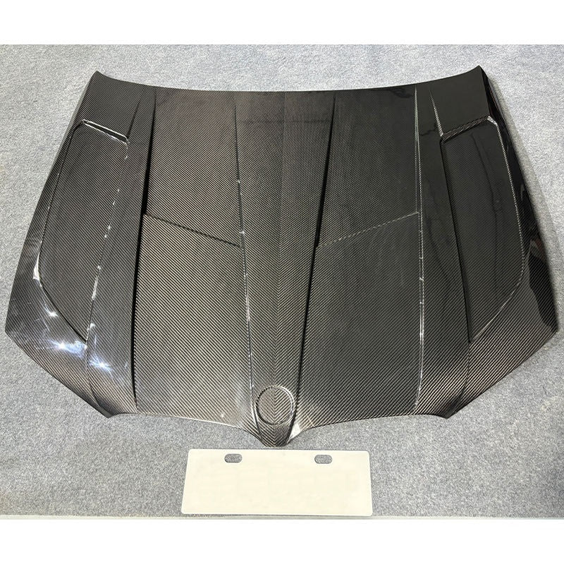 Car Upgrade Carbon Fiber Hood New Condition Fit for BMW 2018-2024 X3 G01/X4 G02 Dry Carbon Fiber