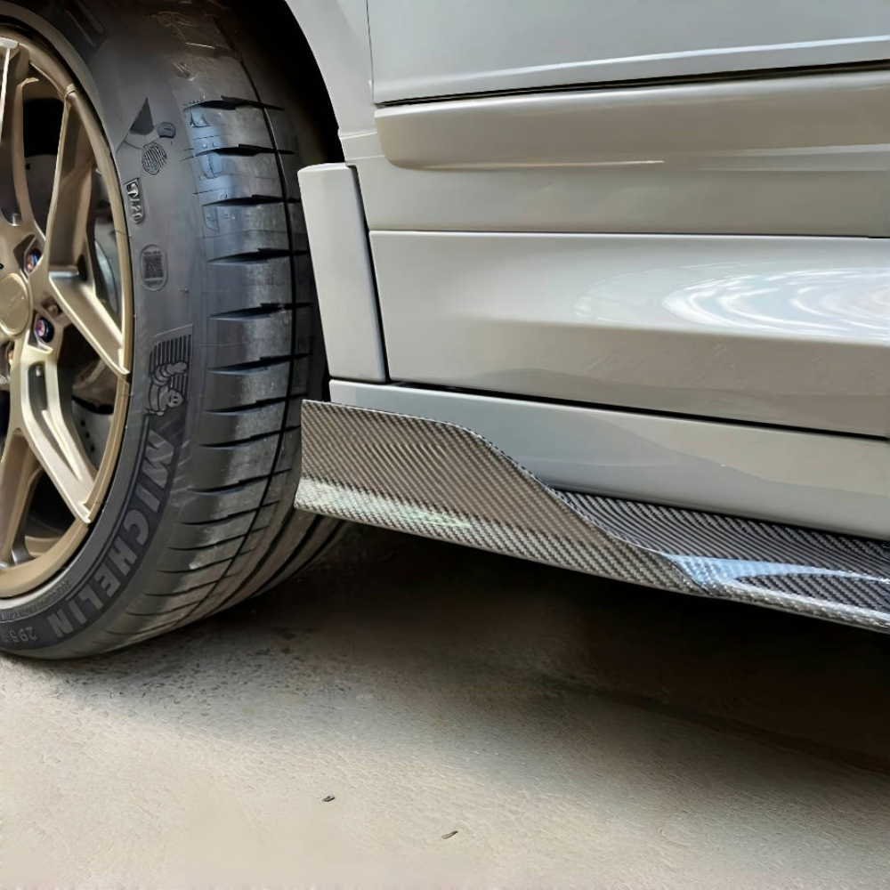 BMW F97 X3M F98 X4M 2019-2021 AE Style Real Carbon Fiber Side Skirts