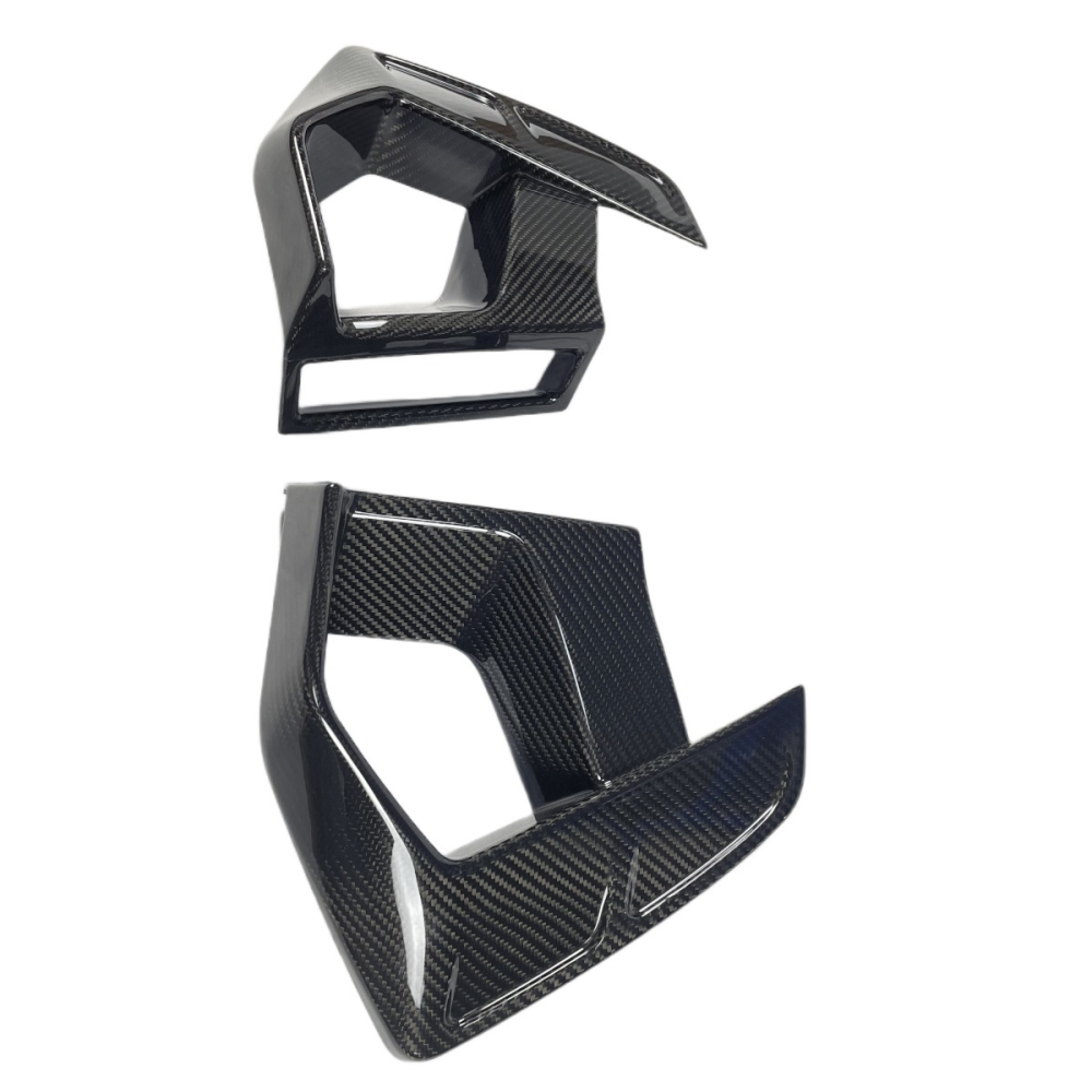 BMW F97 X3M LCI 2022+ SQ style Prepreg Dry Carbon Fiber Front Air Ducts