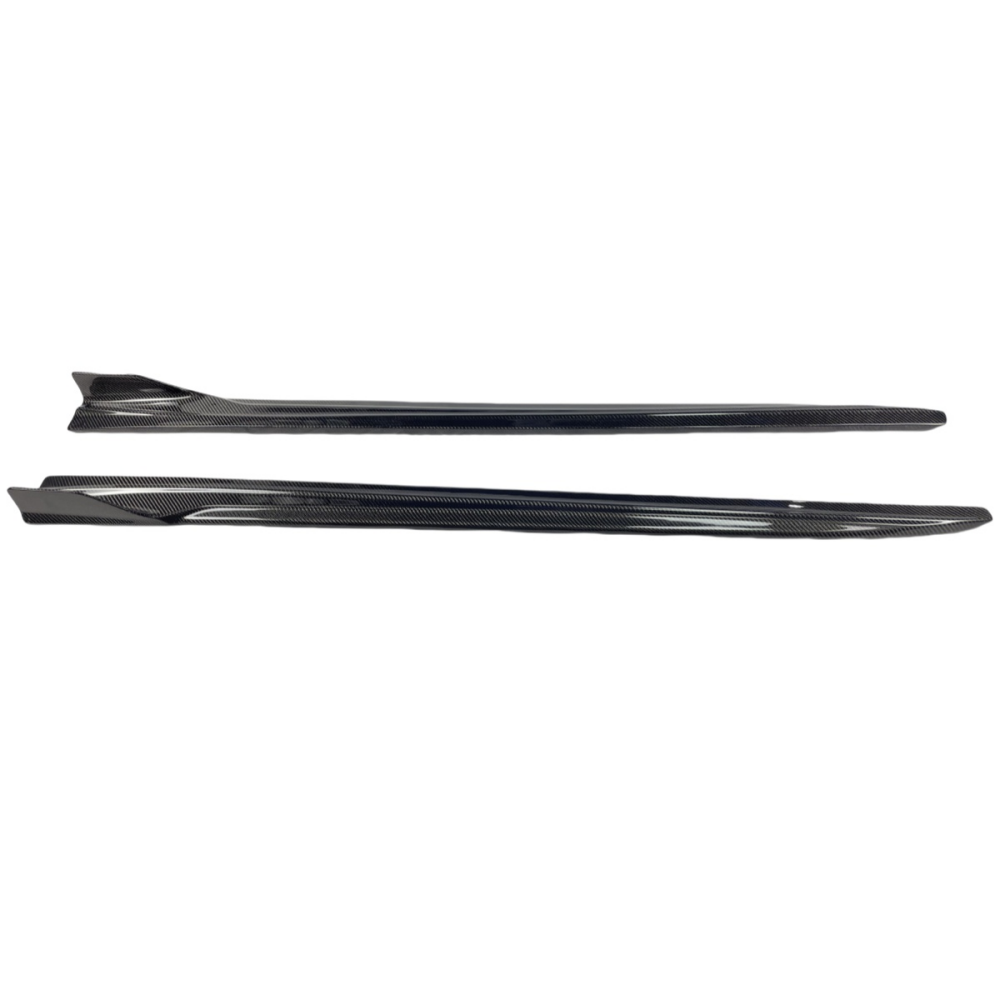 BMW F97 X3M F98 X4M 2019-2021 AE Style Real Carbon Fiber Side Skirts