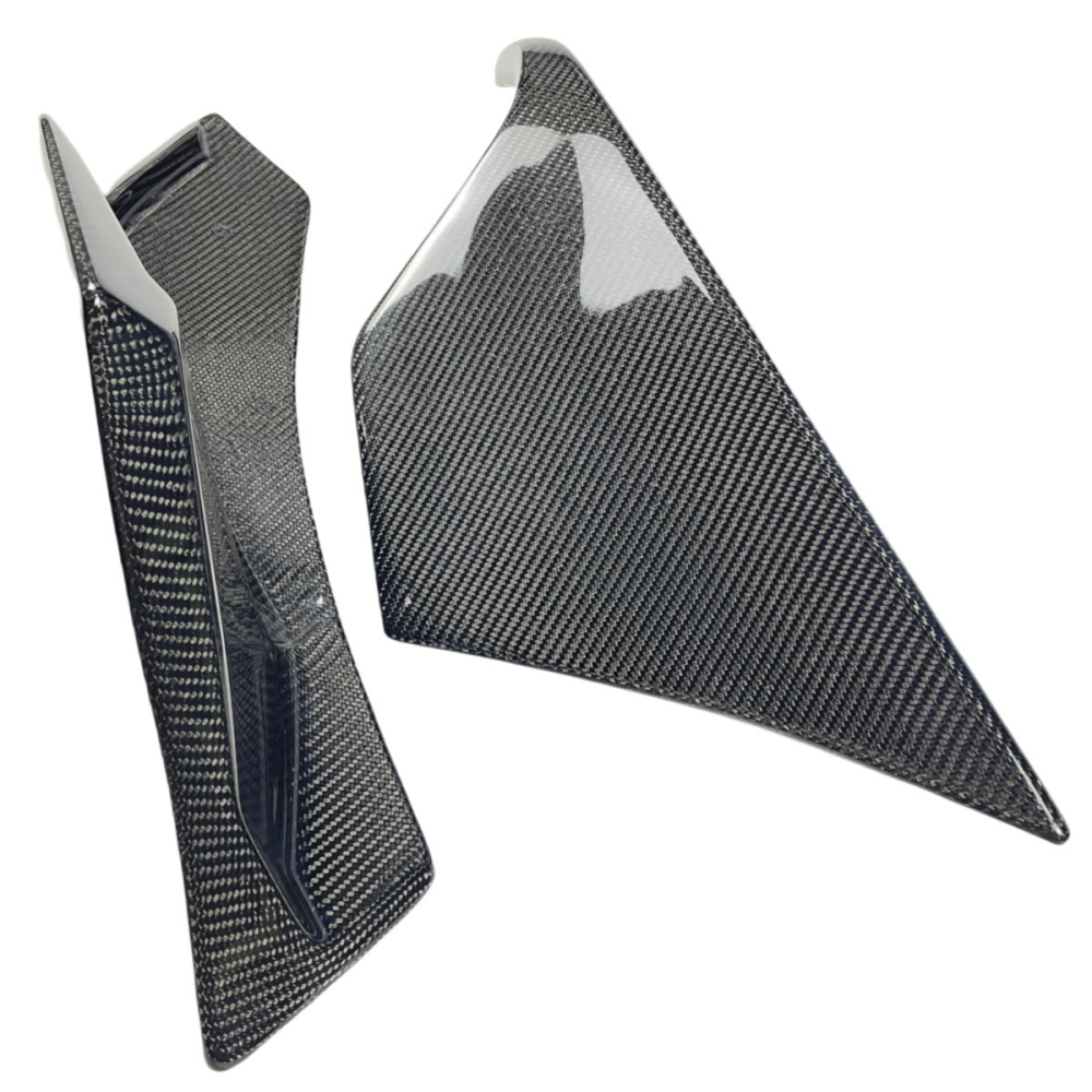 Toyota A90 Supra 2019+ AG Style Real Carbon Fiber  Rear Canard Splitters