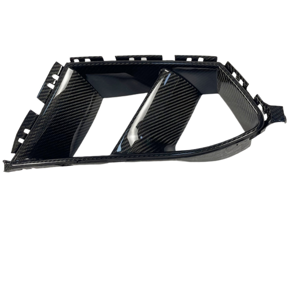 BMW G80 M3 G82 M4 MP Style Prepreg Dry Carbon Fiber  Front Bumper Air Duct Vent