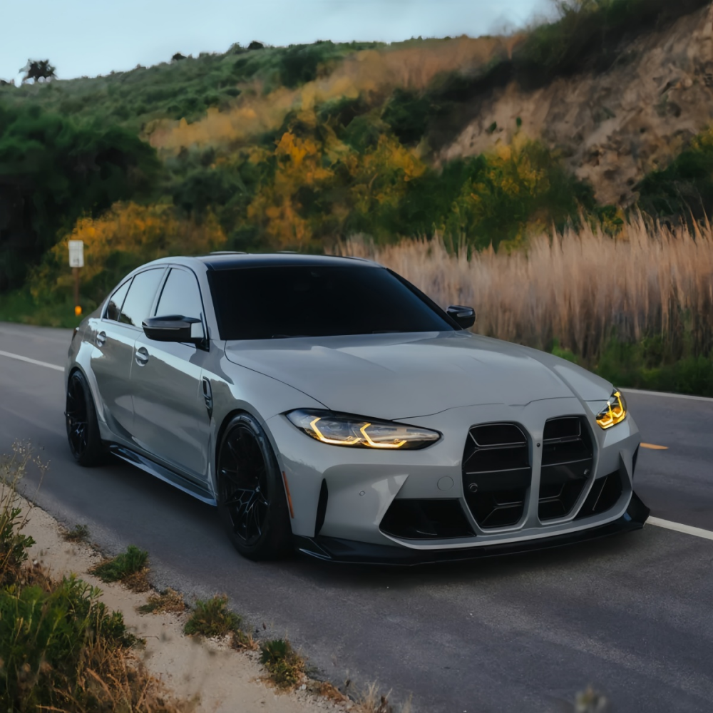 BMW G80 M3 G82 G83 M4 CSL Style Prepreg Dry Carbon Fiber  Front Grilles