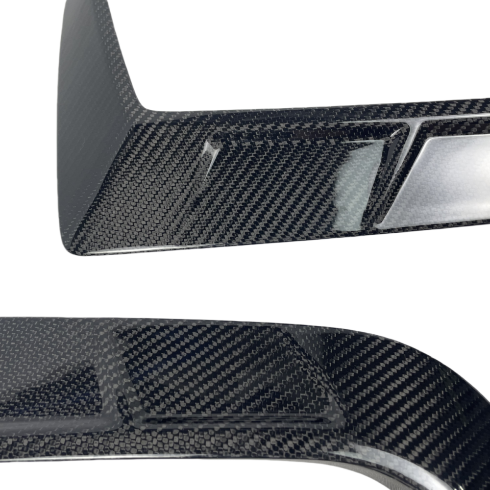 Audi RS6 RS7 C8 Avant Full Carbon Fiber Front Bumper Canards