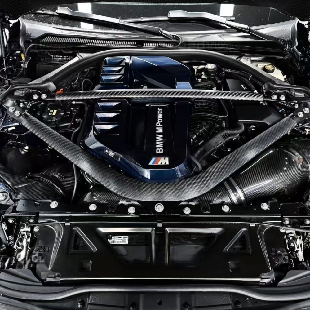 New BMW M2 G87 M3 G80 M4 G82 Prepreg Dry Carbon Fiber Covered Top Cover Fit