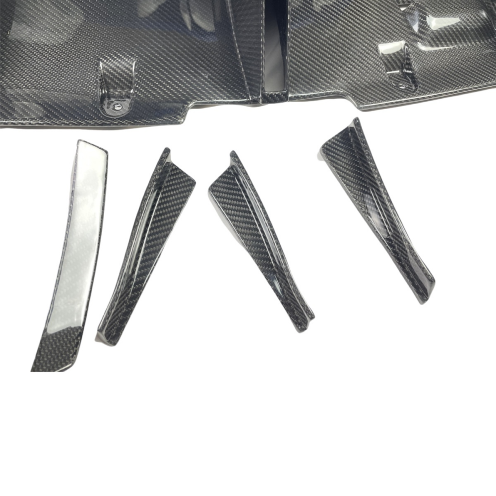 Lotus Emira 2021+ Prepreg Dry Carbon Fiber Rear Bumper Diffuser Lip