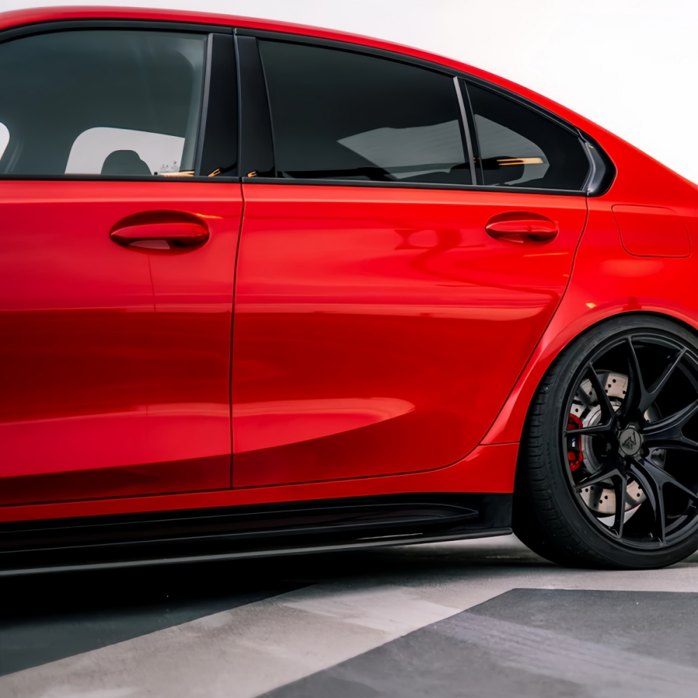 BMW G80 M3 2021+ MHC Style Prepreg Dry Carbon Fiber  Side Skirts