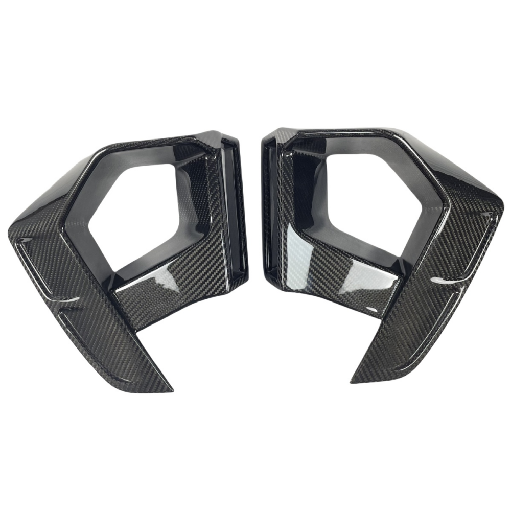 BMW F97 X3M LCI 2022+ SQ style Prepreg Dry Carbon Fiber Front Air Ducts