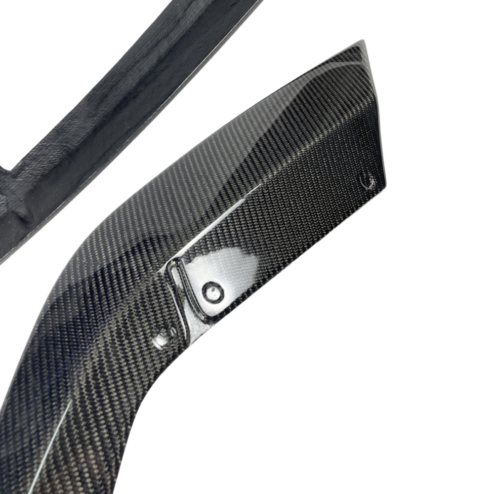 BMW M5 F90 2020+ ST Style Real Carbon Fiber Front Lip Splitter