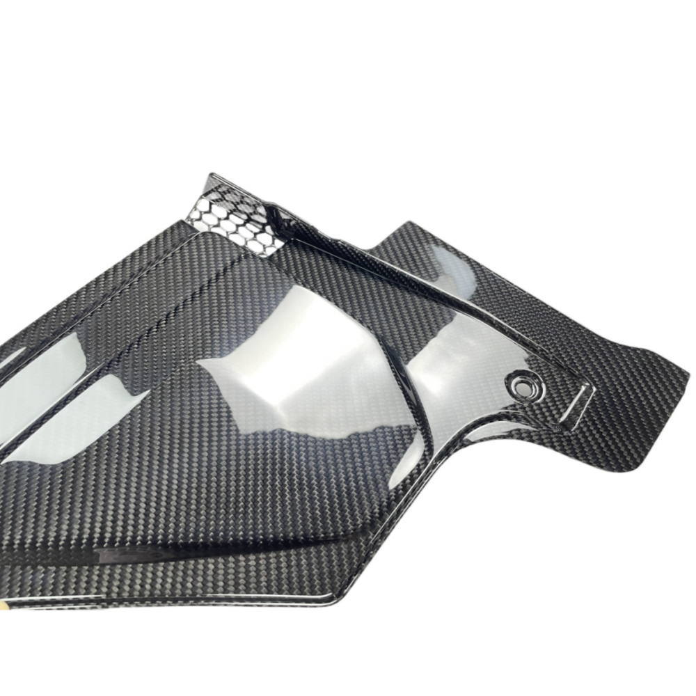 BMW G80 G82 M3 M4  Prepreg Dry Carbon Fiber Engine Compartment Water Filter Plate Engine Bay Cover