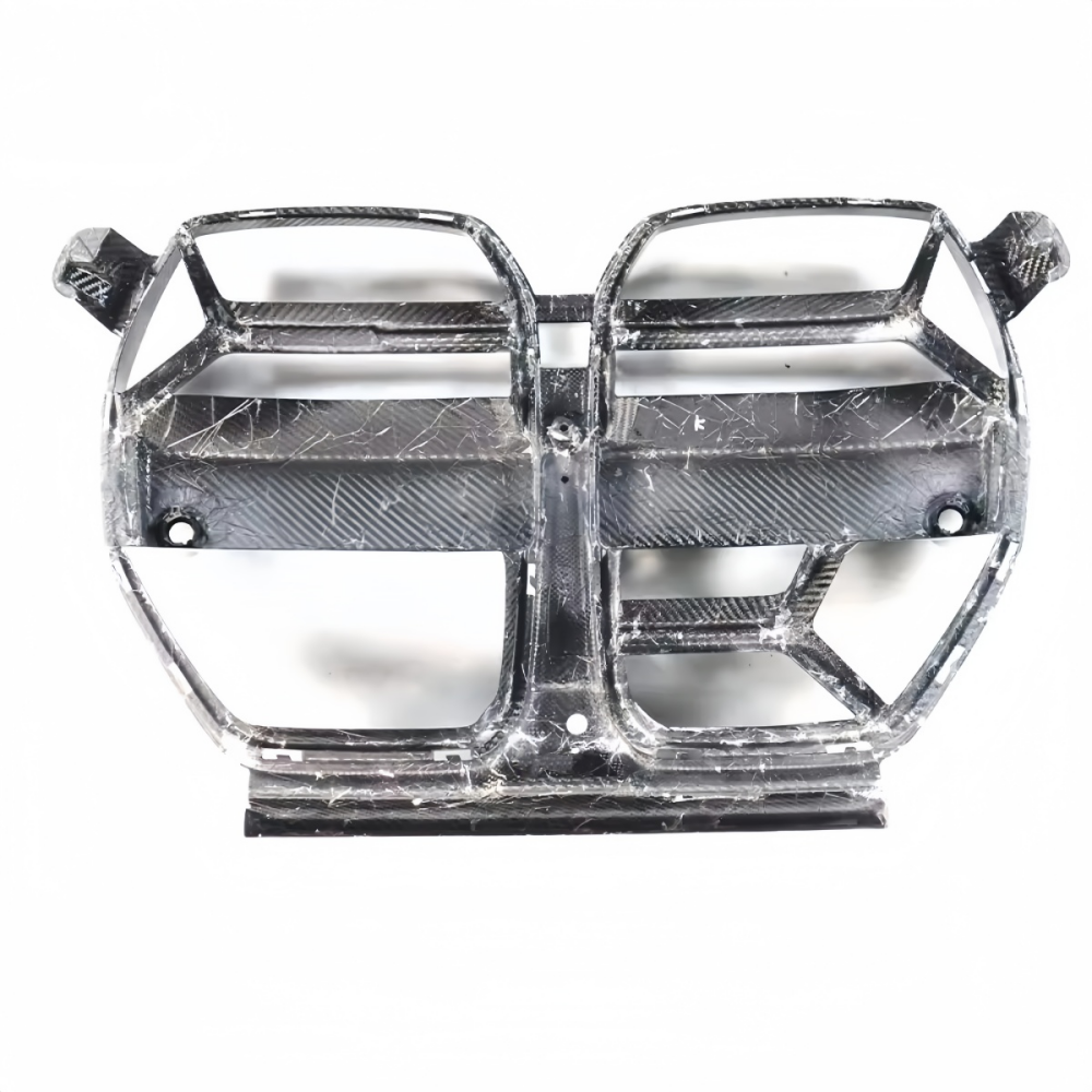 BMW G80 M3 G82 G83 M4 CSL Style Prepreg Dry Carbon Fiber Front Grilles With Acc