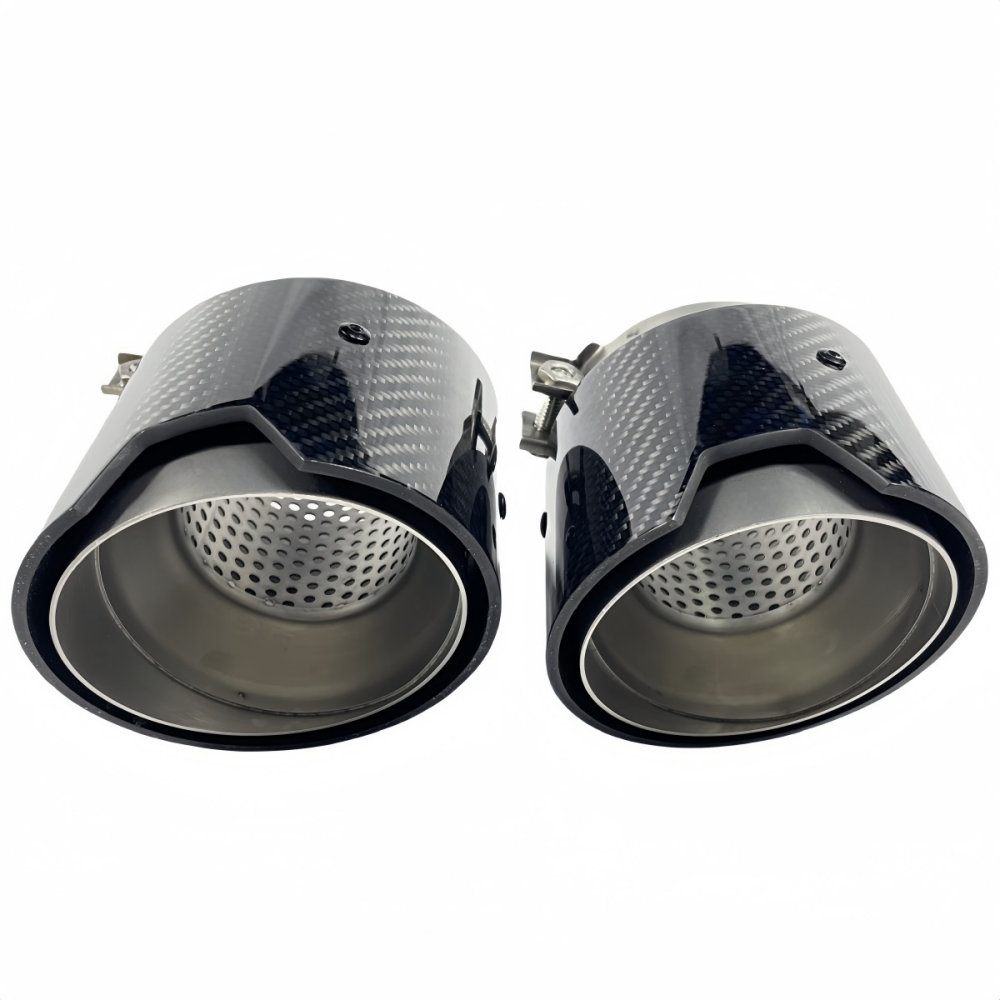 BMW M3 G80 M4 G82 G83 M2 G87 MP Style Real Carbon Fiber Exhaust Tips