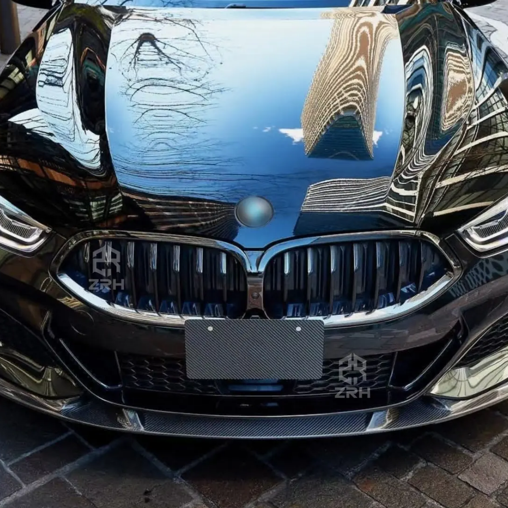 BMW 8 Series G14 G15 G16 M-Sport 3D Style Real Carbon Fiber Front Bumper Lip