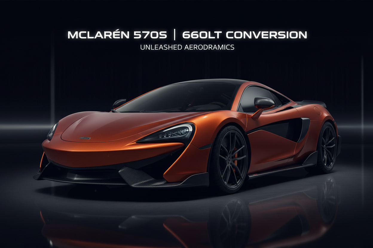 迈凯伦570S改600LT包围海报