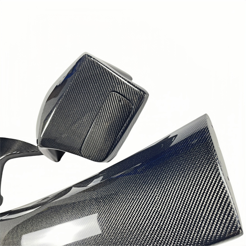 Toyota Gr Supra A90 A91 Mk5 Prepreg ST Style Real Carbon Fiber  Rear Spoiler Lip Wings