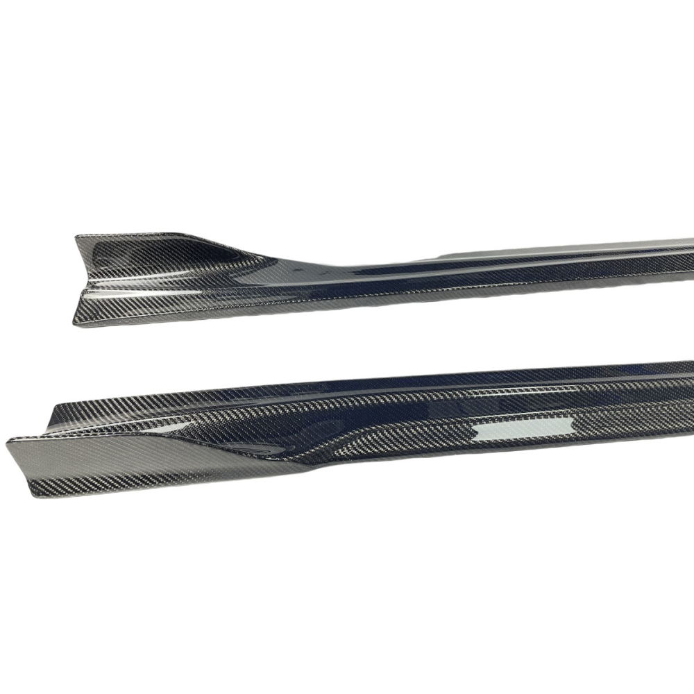 BMW F97 X3M F98 X4M 2019-2021 AE Style Real Carbon Fiber Side Skirts