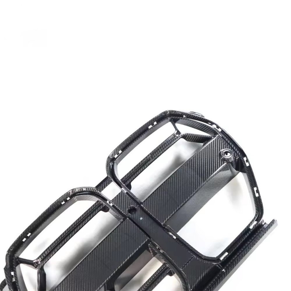 BMW G80 M3 G82 G83 M4 CSL Style Prepreg Dry Carbon Fiber Front Grilles With Acc