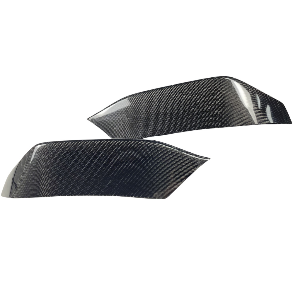 BMW F80 M3 F82 F83 M4 Real Carbon Fiber Front Bumper Upper Fang Trim