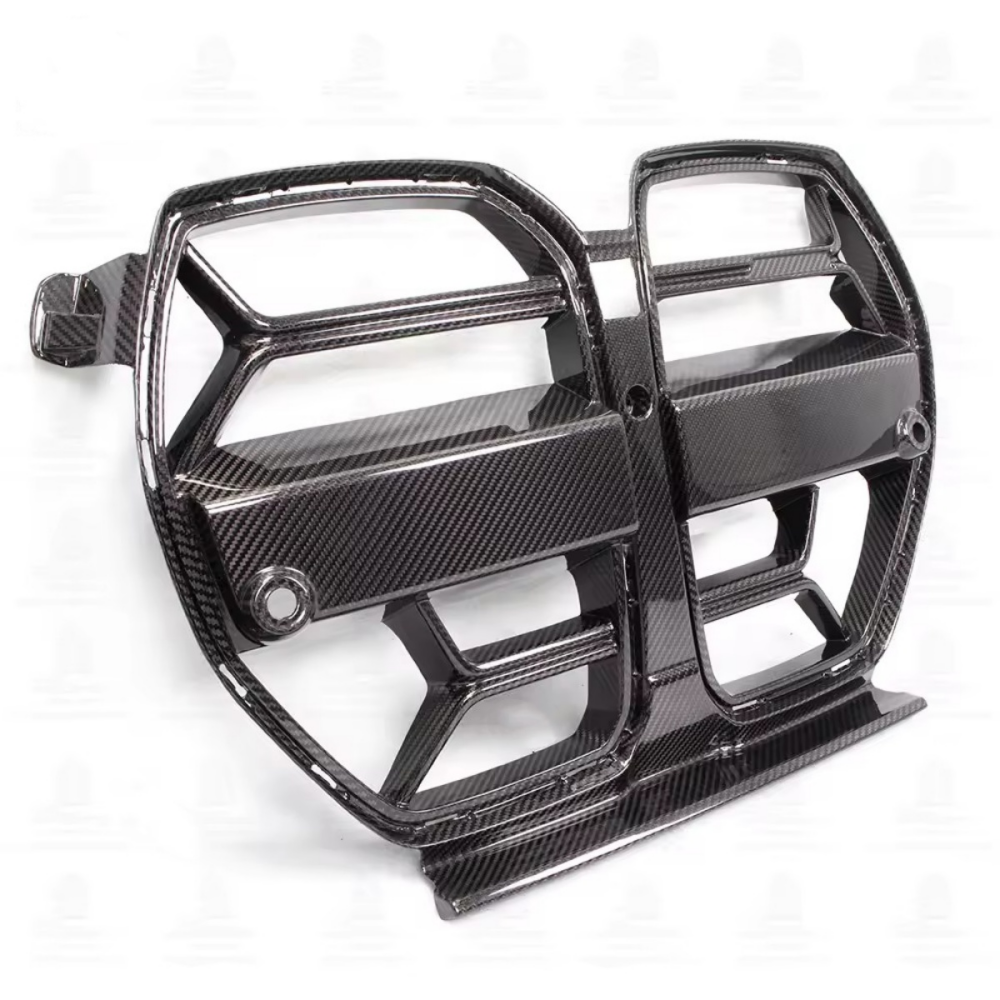 BMW G80 M3 G82 G83 M4 CSL Style Prepreg Dry Carbon Fiber  Front Grilles