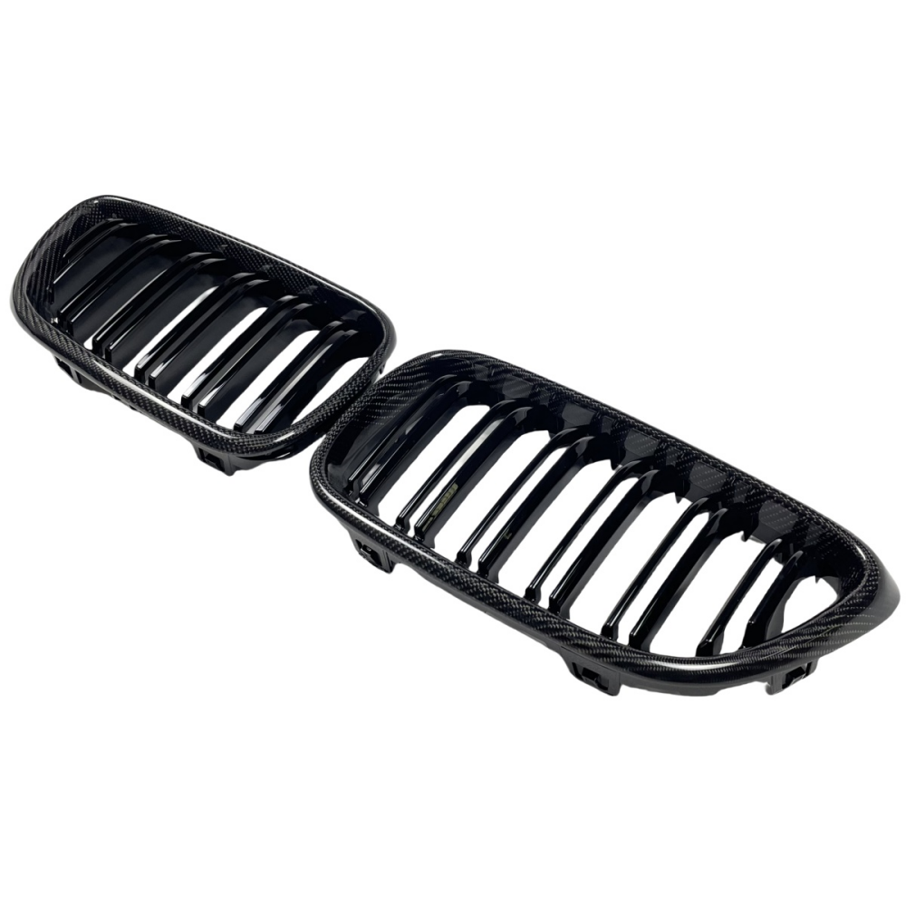 BMW F22 F23 2 Series Real Carbon Fiber Front Grills