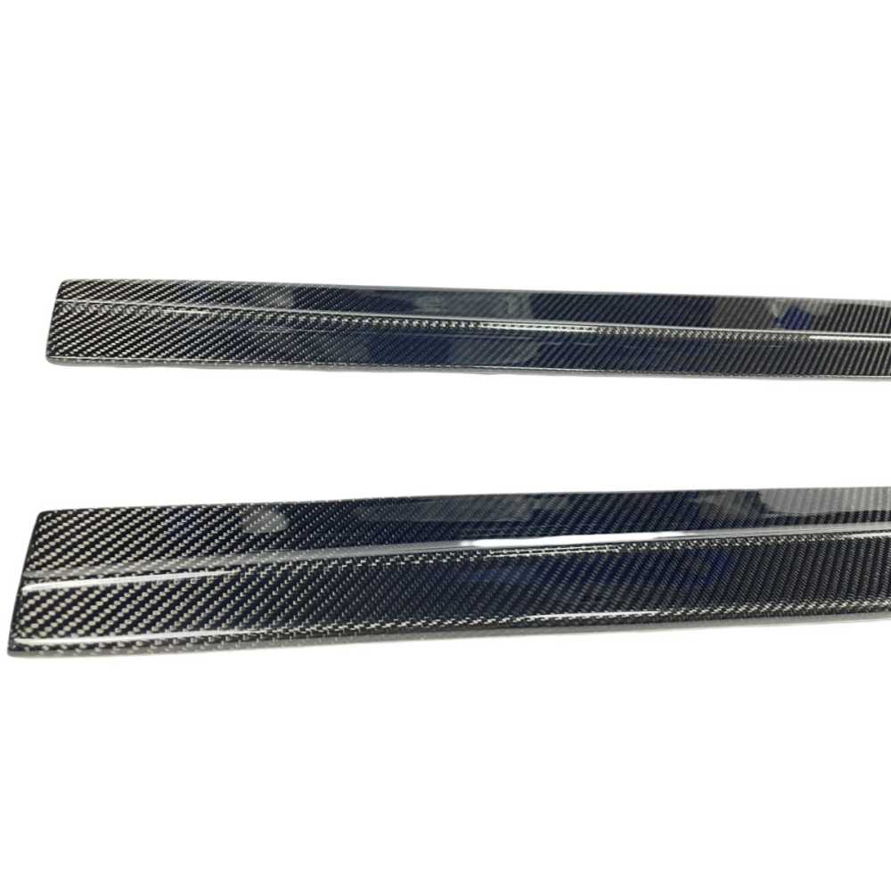 BMW F87 M2 M2C 2016-2019 MP Style Real Carbon Fiber Side Skirt