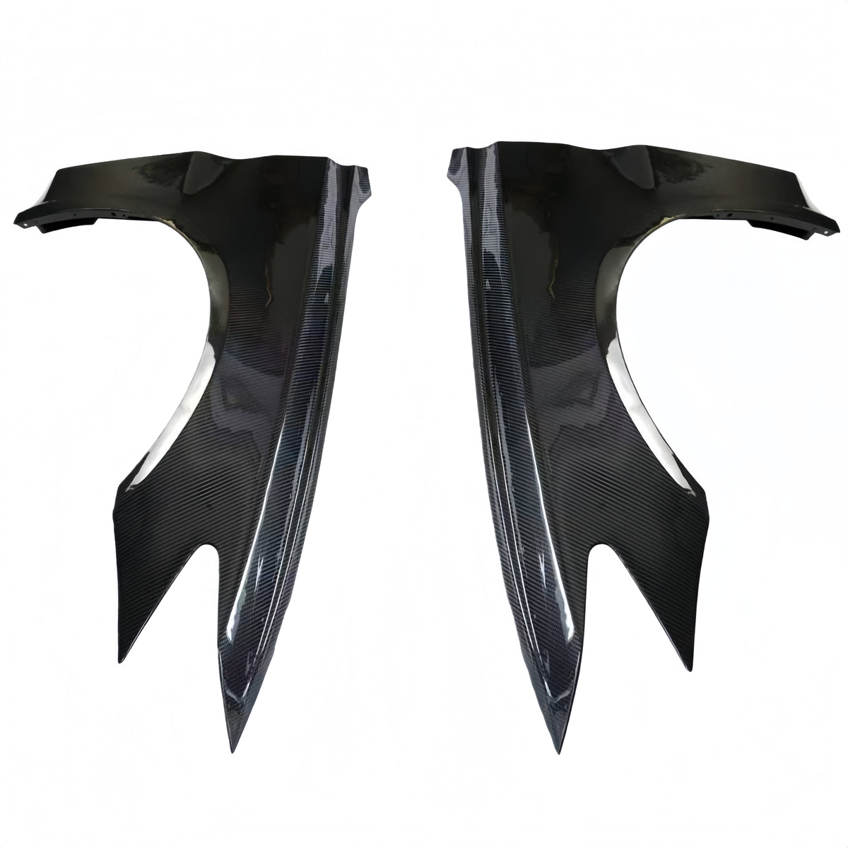 Prepreg Dry Carbon Fiber GT Style Front Fenders For Audi RS6 Avant C8 2020-2026