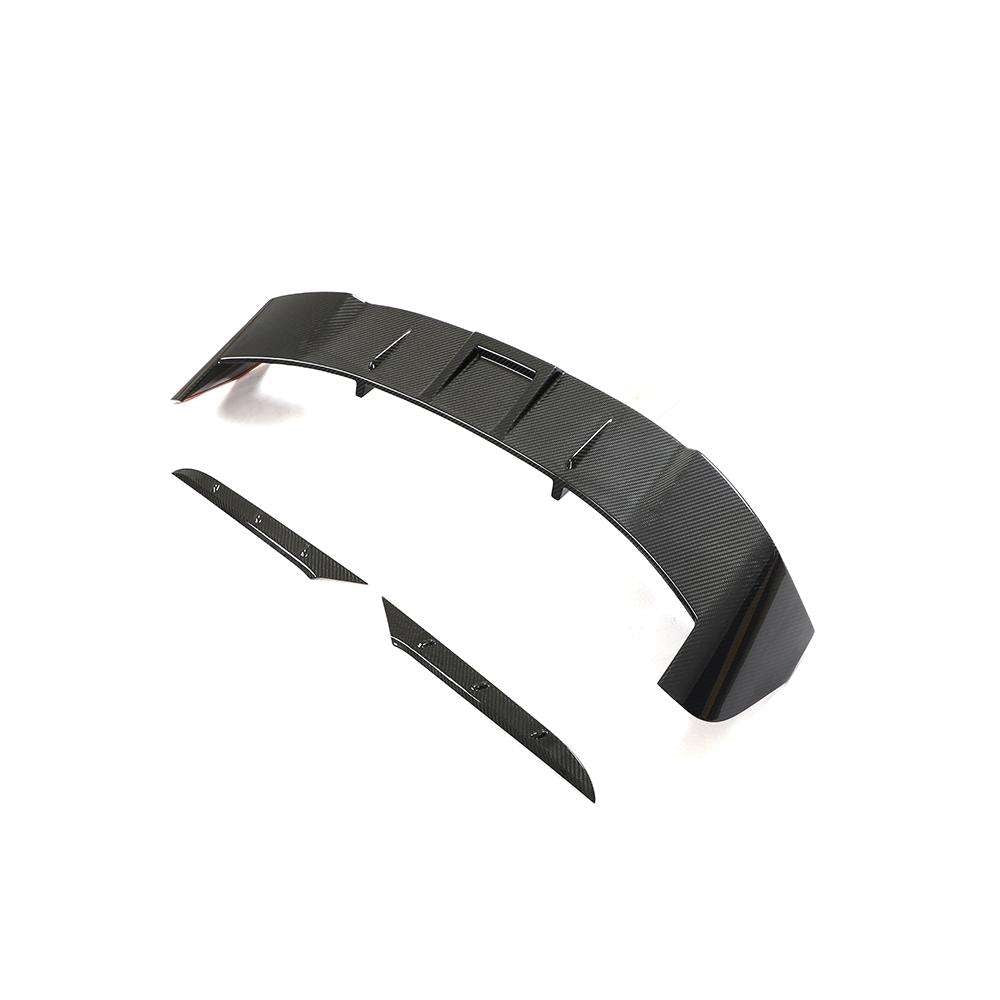 DRY CARBON Rear Roof Spoiler Top Wing for Audi RS6 RS7 Avant C8 Wagon 19-22