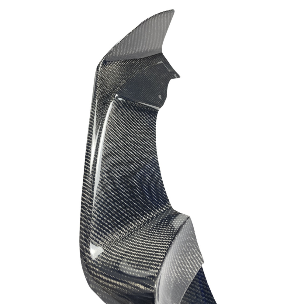 BMW F97 X3M F98 X4M 2019-2023 AE Style Real Carbon Fiber Front Bumper Lip