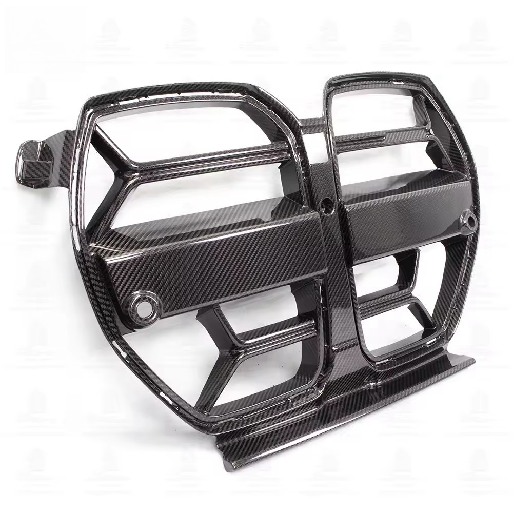 BMW G80 M3 G82 G83 M4 CSL Style Prepreg Dry Carbon Fiber  Front Grilles