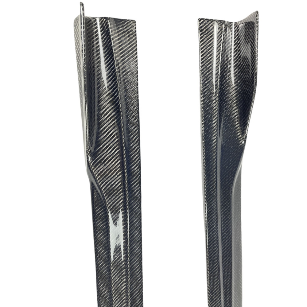 BMW F97 X3M F98 X4M 2019-2021 AE Style Real Carbon Fiber Side Skirts