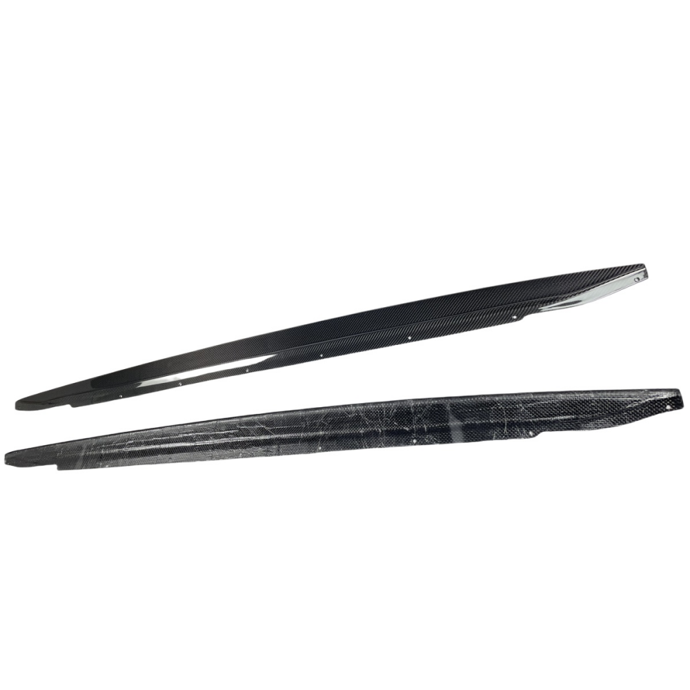BMW G80 M3 2021+ MHC Style Prepreg Dry Carbon Fiber  Side Skirts