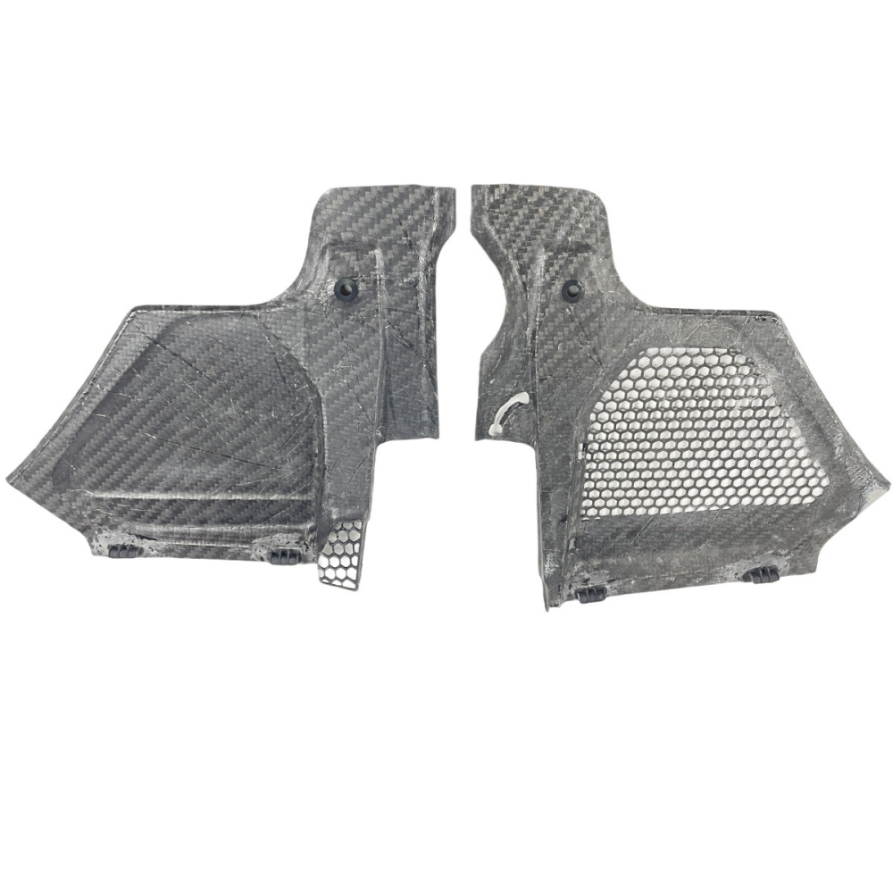 BMW G80 G82 M3 M4  Prepreg Dry Carbon Fiber Engine Compartment Water Filter Plate Engine Bay Cover