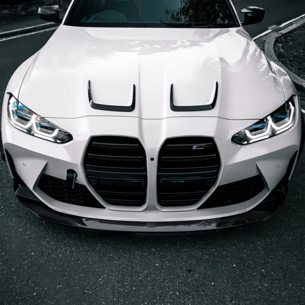 BMW M3 G80 M4 G82 G83 2021+ Prepreg Dry Carbon Fiber Bonnet Hood Trlms