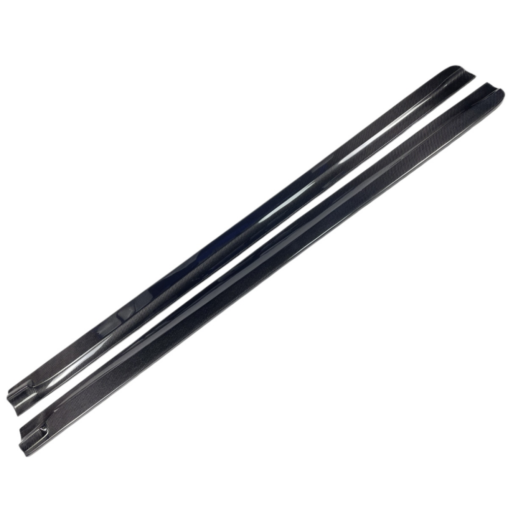BMW F15 X5 F85 X5M 2014-2018 3D Style Real Carbon Fiber  Side Skirts