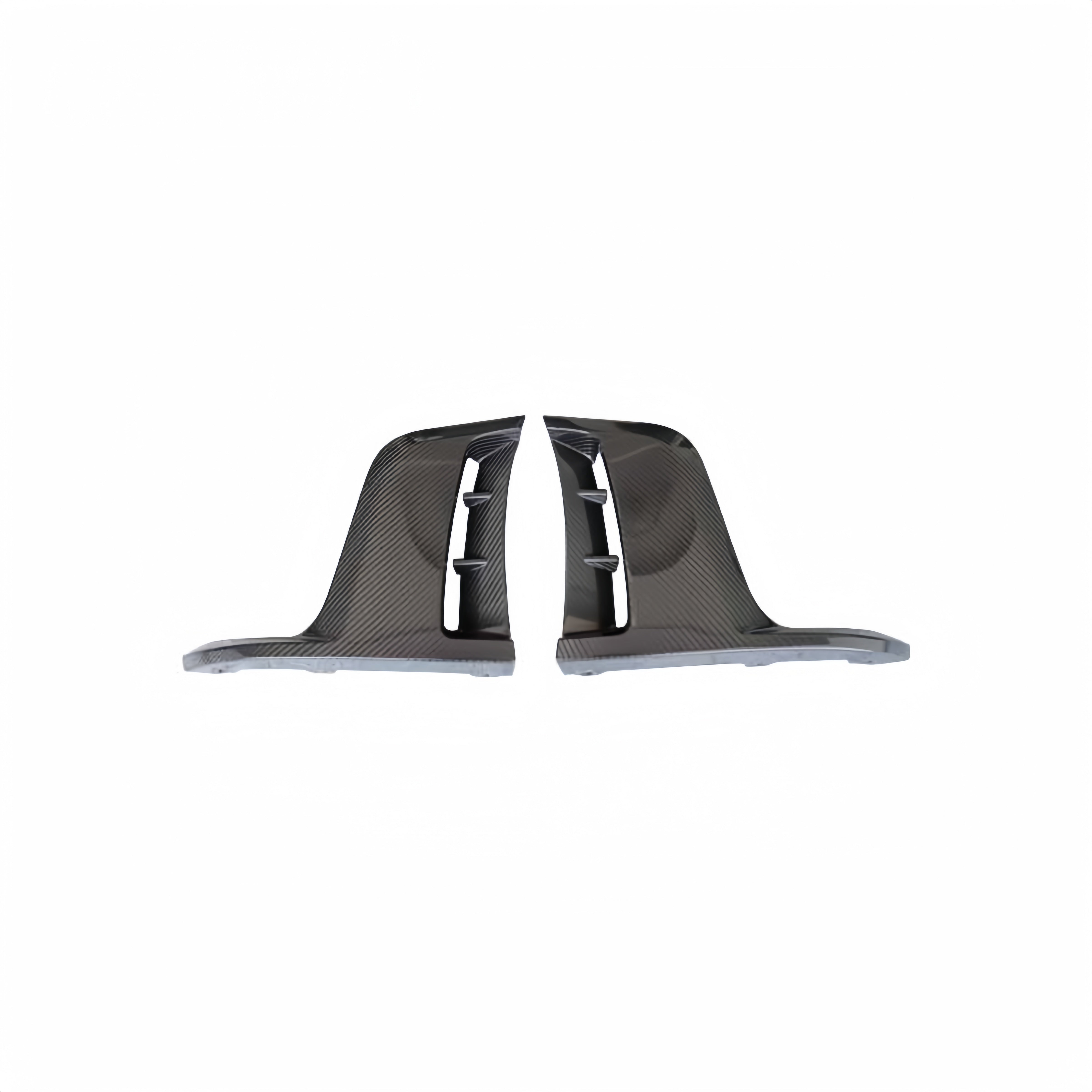 Prepreg Dry Carbon Fiber GT4 RS Style Front Bumper Lip/Corner Splitters for Porsche 718 981 982 Boxster Cayman