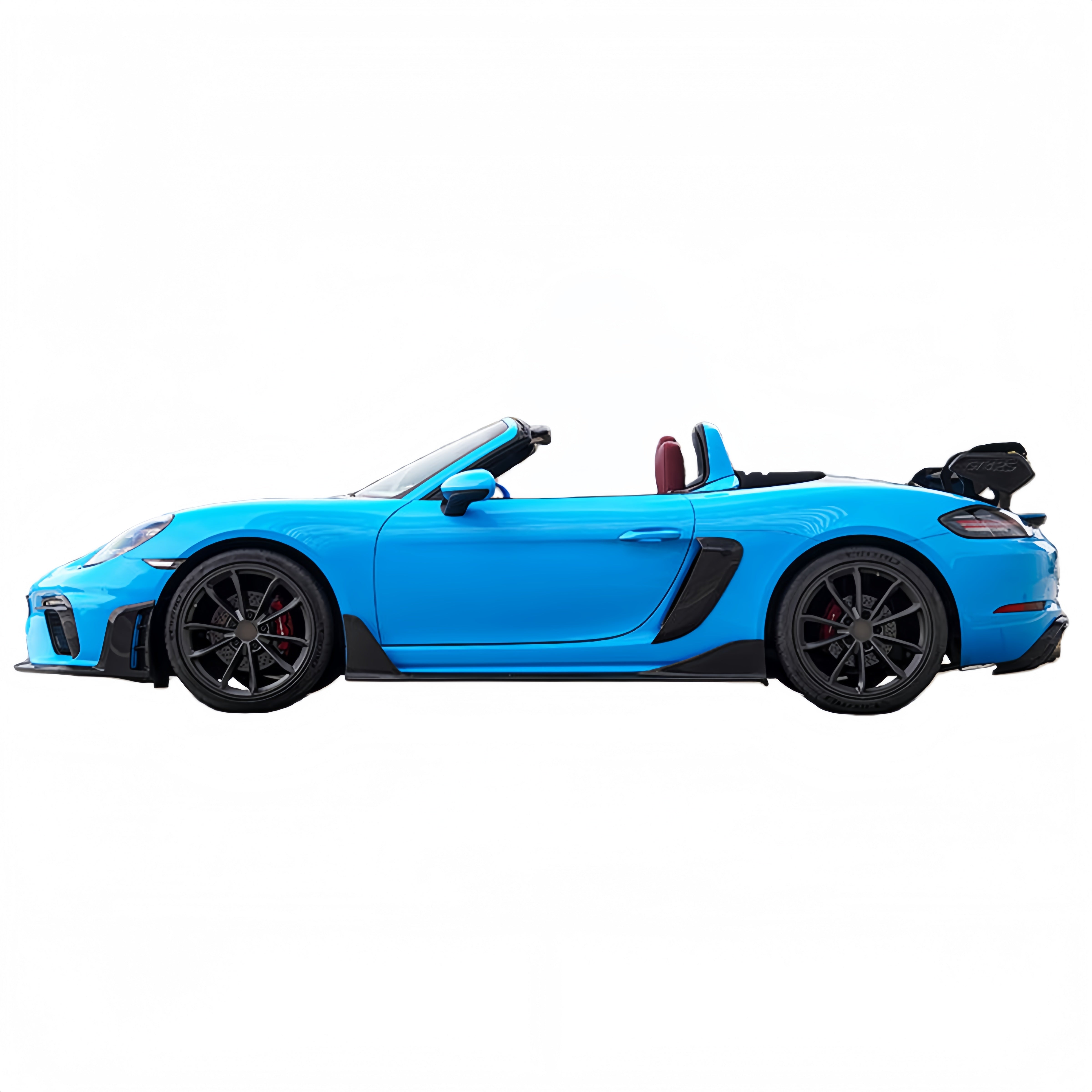 Prepreg Dry Carbon Fiber Side Intake Scoops GT4 RS Style for Porsche 718 Cayman (981/982)