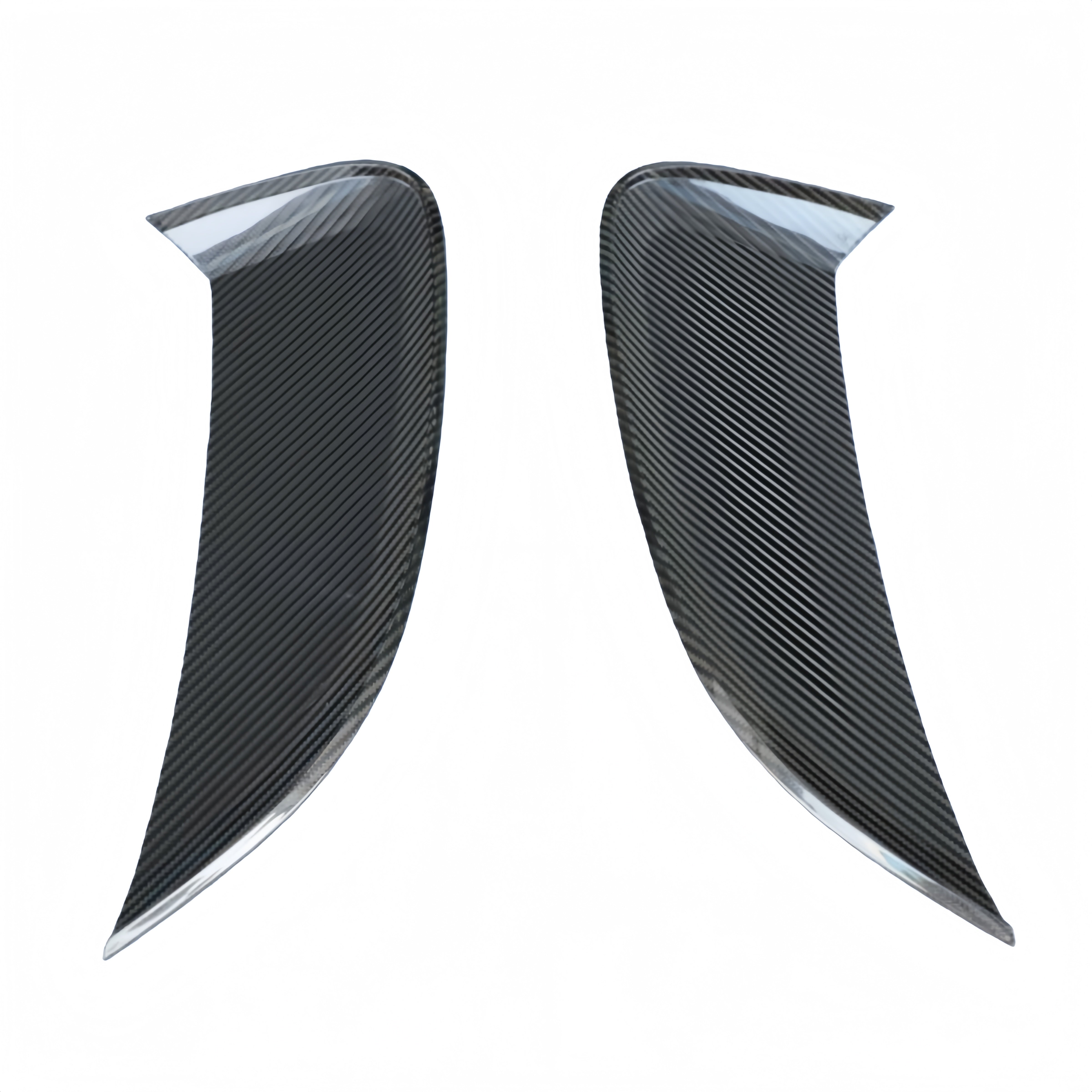 Prepreg Dry Carbon Fiber Side Intake Scoops GT4 RS Style for Porsche 718 Cayman (981/982)