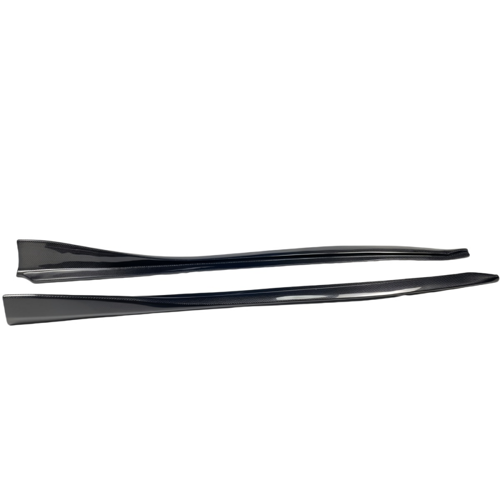 Toyota GR Supra MK A90 A91 V Style Dry Carbon Fiber Side Skirts