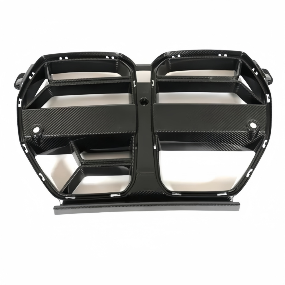 BMW G80 M3 G82 G83 M4 CSL Style Prepreg Dry Carbon Fiber Front Grilles With Acc