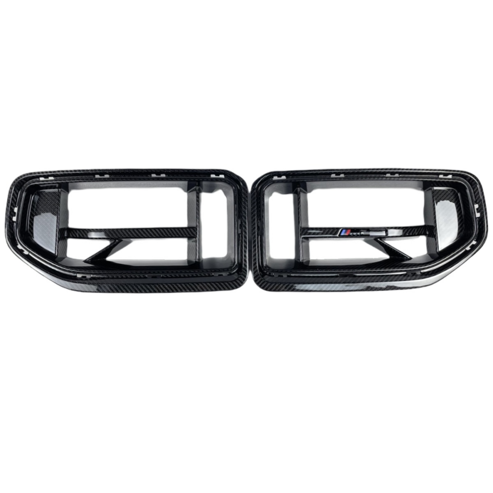 BMW M2 G87 M3 G80 M4 G82 2023+ CS Style Prepreg Dry Carbon Fiber Front Grills
