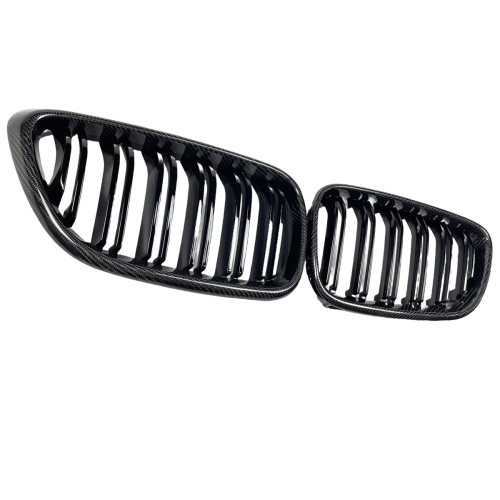 BMW F22 F23 2 Series Real Carbon Fiber Front Grills