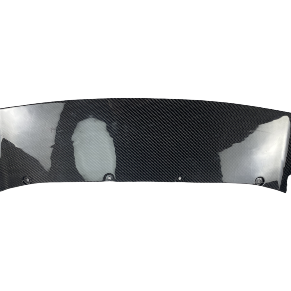 Audi R8 V10 Coupe 2023 P style Dry Carbon Fiber Front Lip Splitter