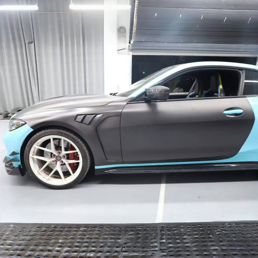 BMW G80 M3 Prepreg Dry Carbon Fiber Door Panel Replacement