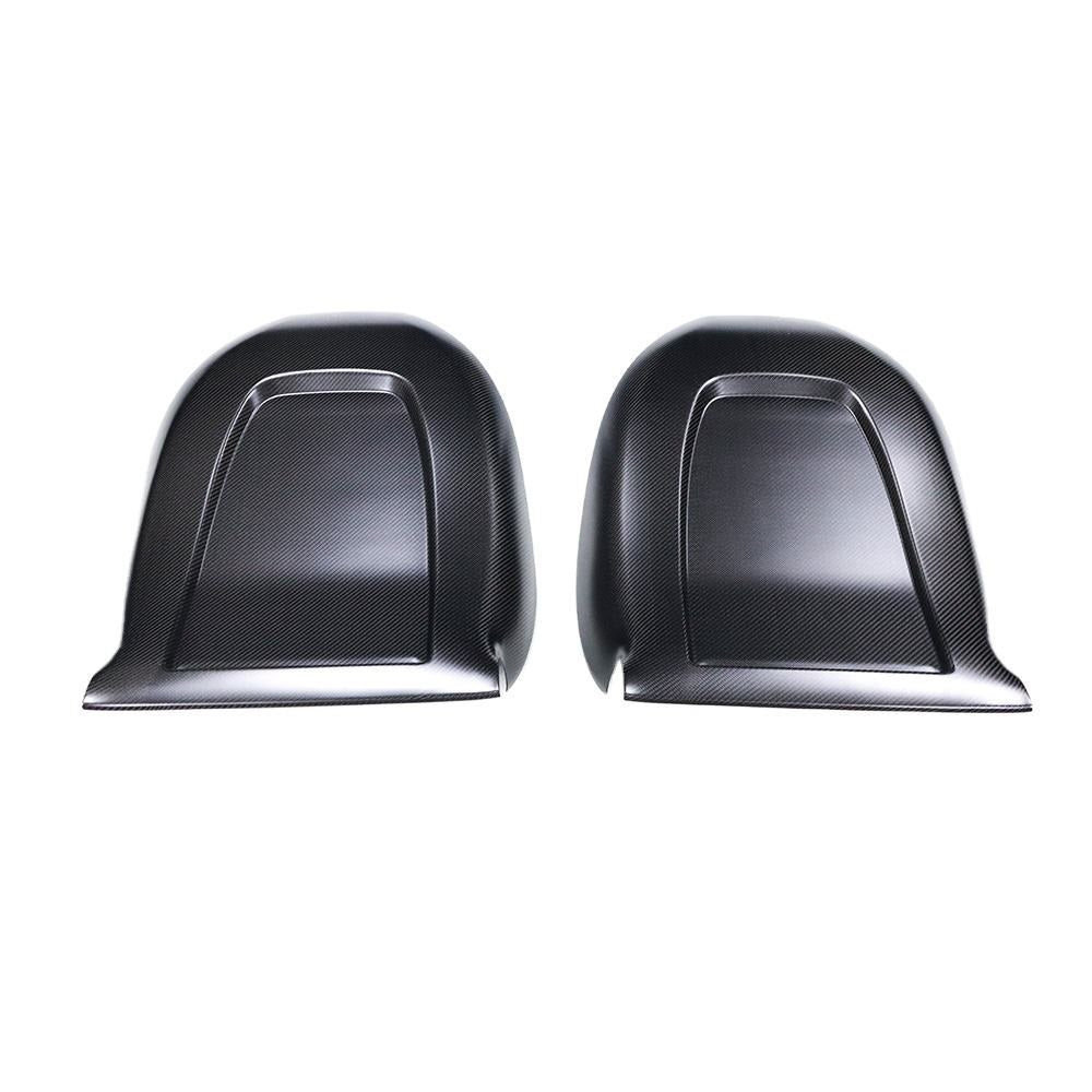 Dry Carbon Model 3 & Y Seat Back Replacement Cover 2 Pcs