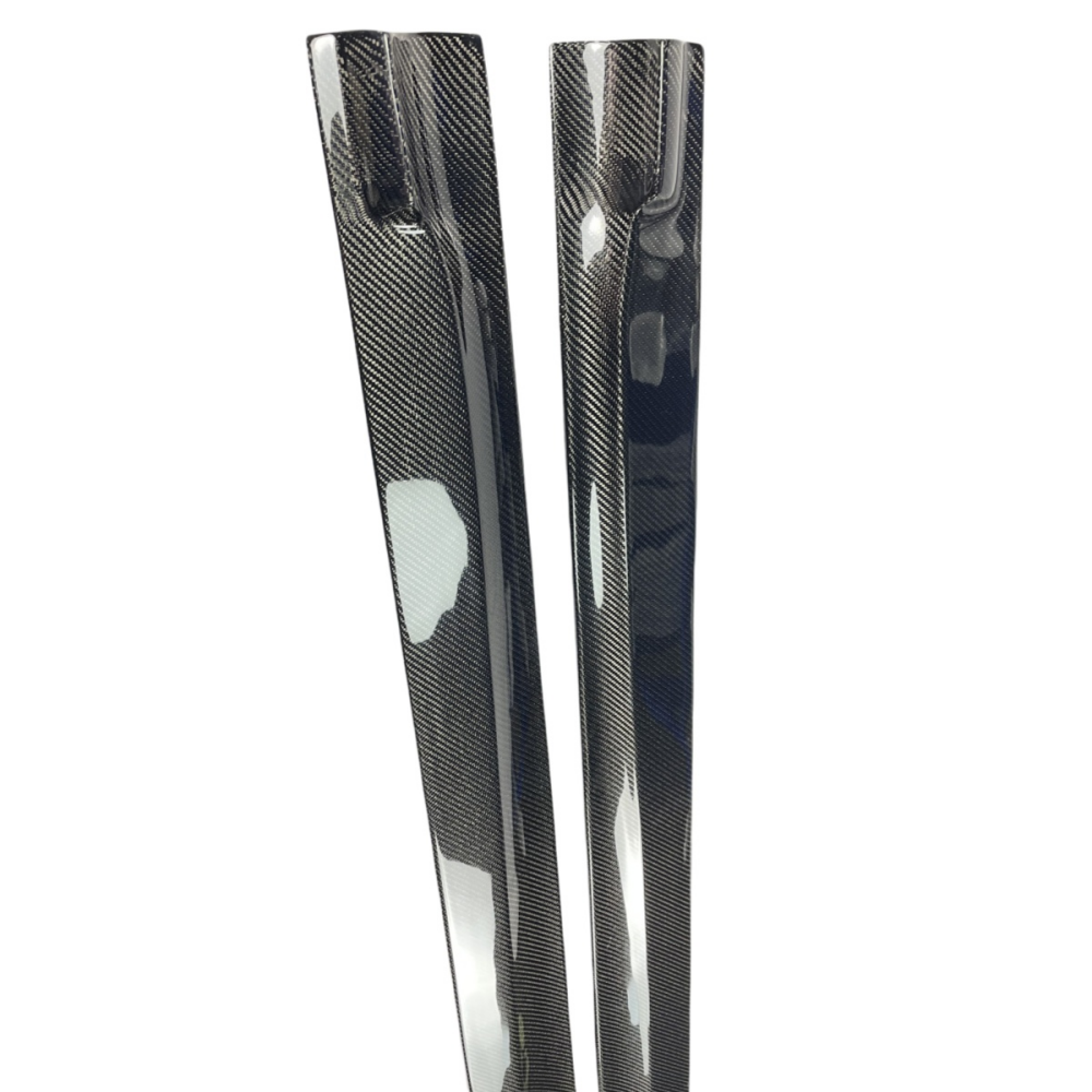 BMW F15 X5 F85 X5M 2014-2018 3D Style Real Carbon Fiber  Side Skirts