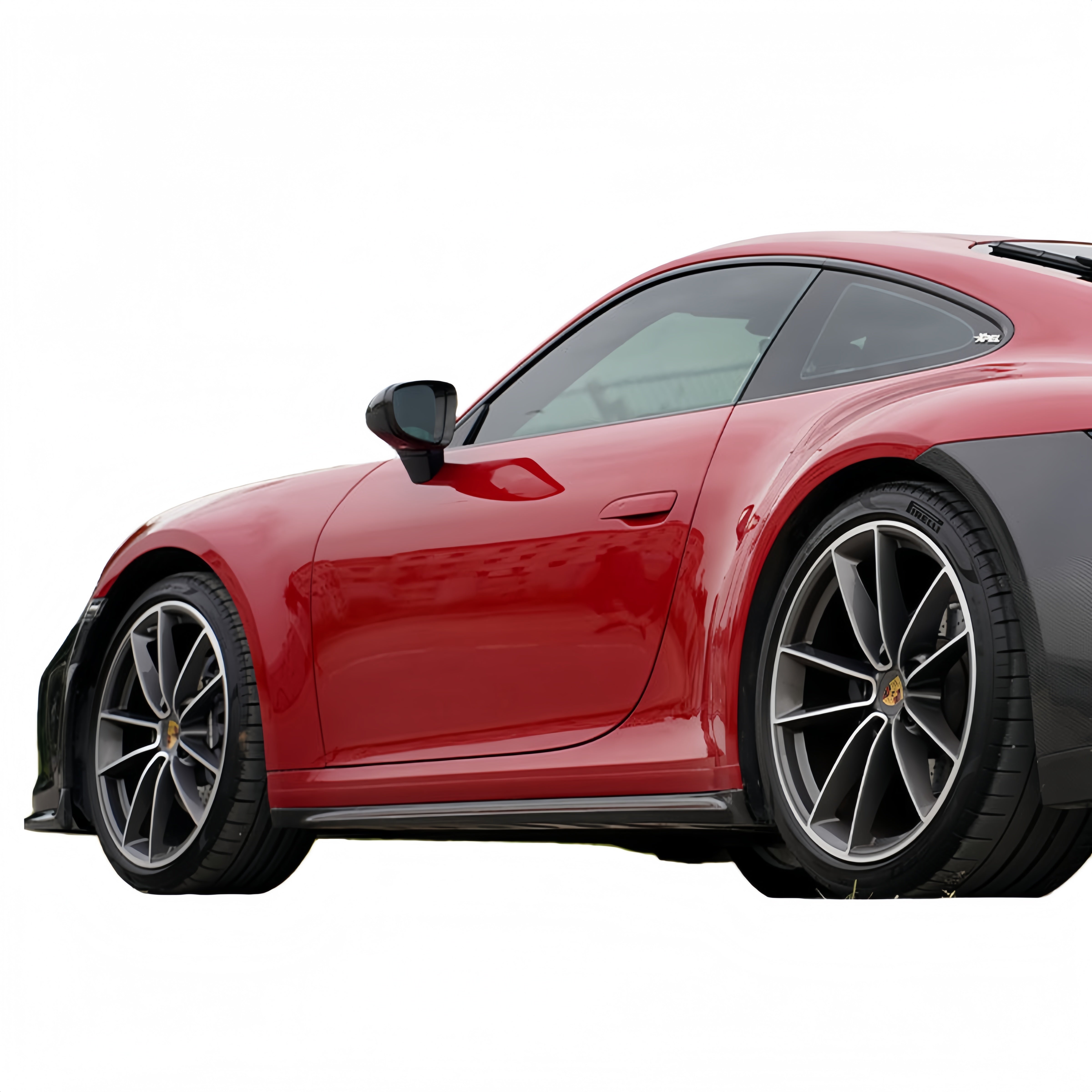 Prepreg Dry Carbon Fiber GT3 Style Side Skirts For Porsche 911 992 2020‑2023