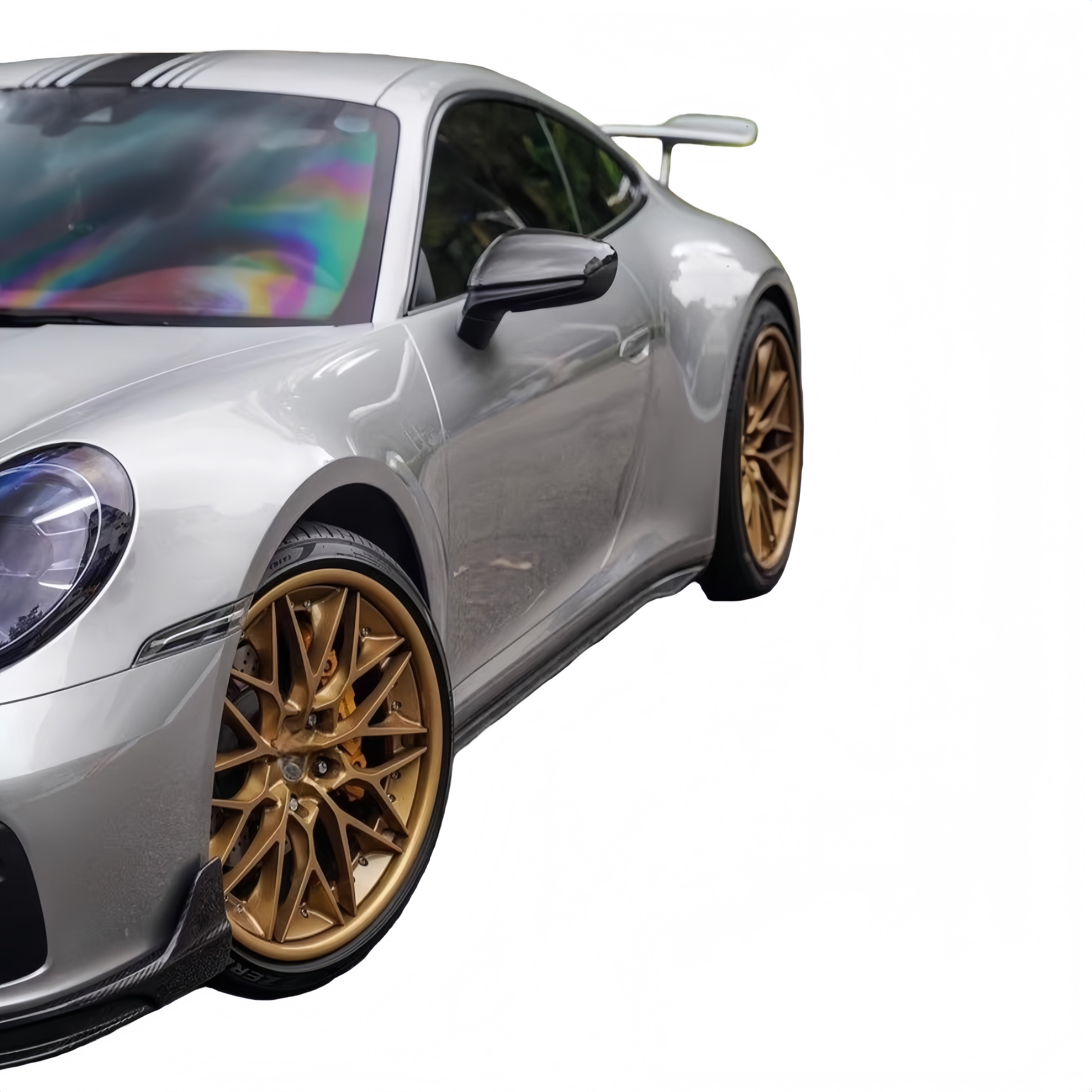 Prepreg Dry Carbon Fiber GT3 Style Side Skirts For Porsche 911 992 2020‑2023