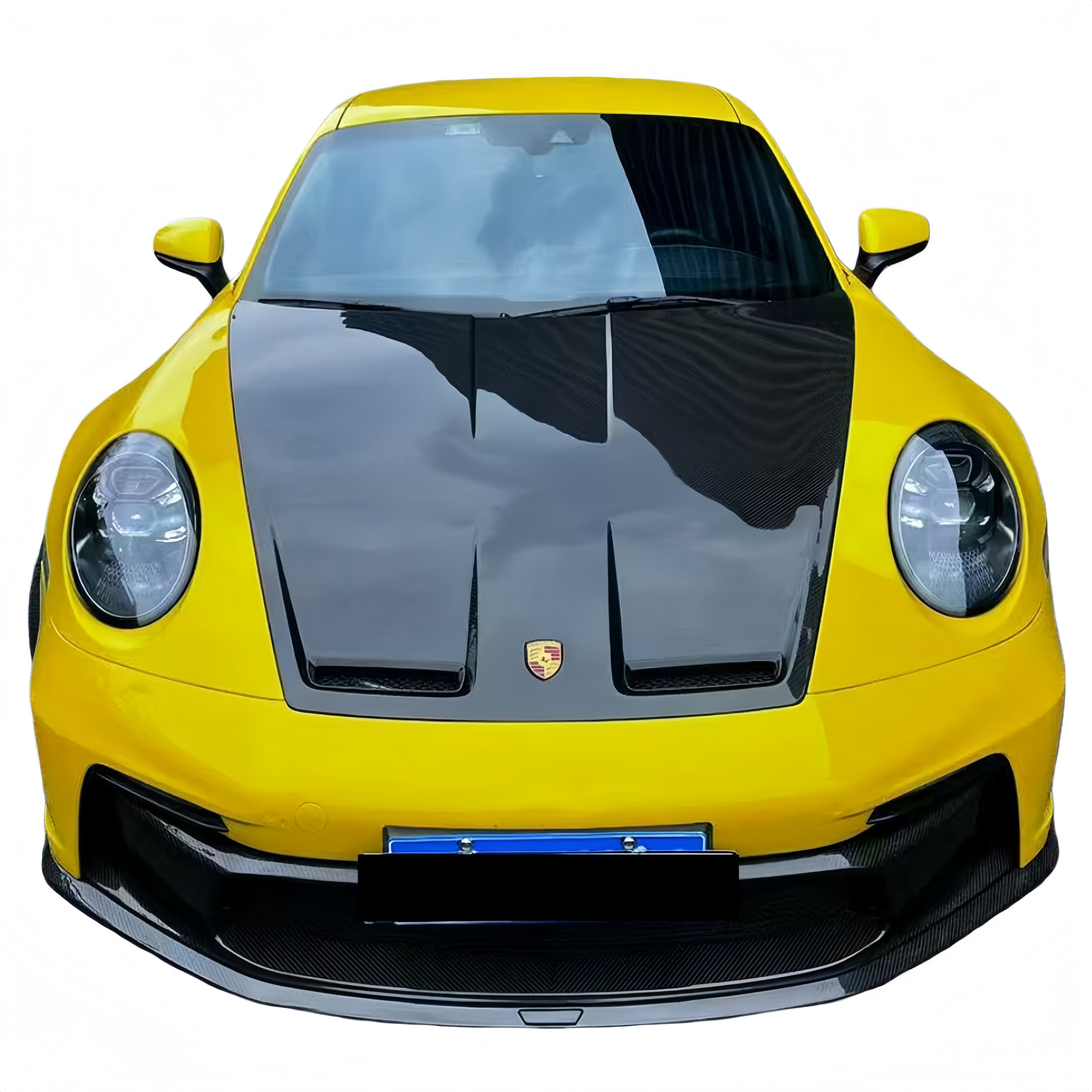 Prepreg Dry Carbon Fiber  Front Lip Splitter Bumper GT3 Style for Porsche 911/992(20-23）