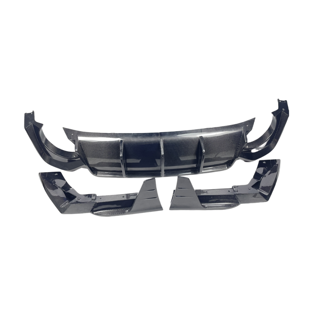 Audi RS6 RS7 C8 Avant Full Carbon Fiber Rear Bumper Diffuser Lip
